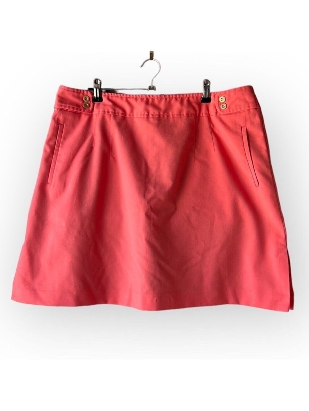 Vintage SPORT HALEY Coral Golf Skort with Pockets Size 14